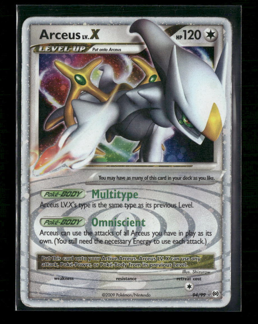 Arceus Arceus Lv.X (94) #94/99