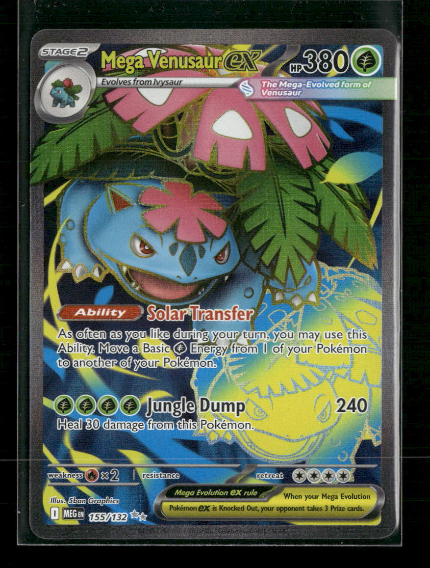 ME01: Mega Evolution Mega Venusaur ex #155/132