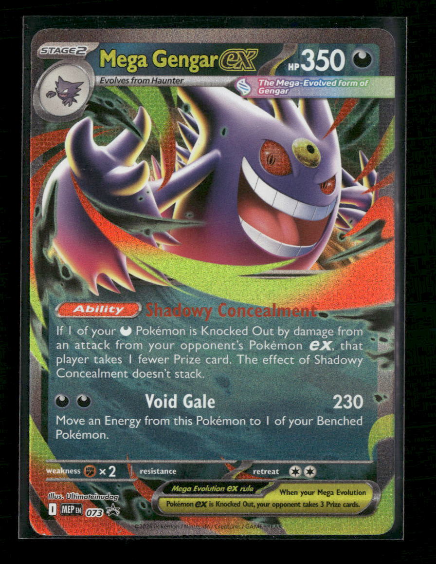 ME: Mega Evolution Promo Mega Gengar ex #073