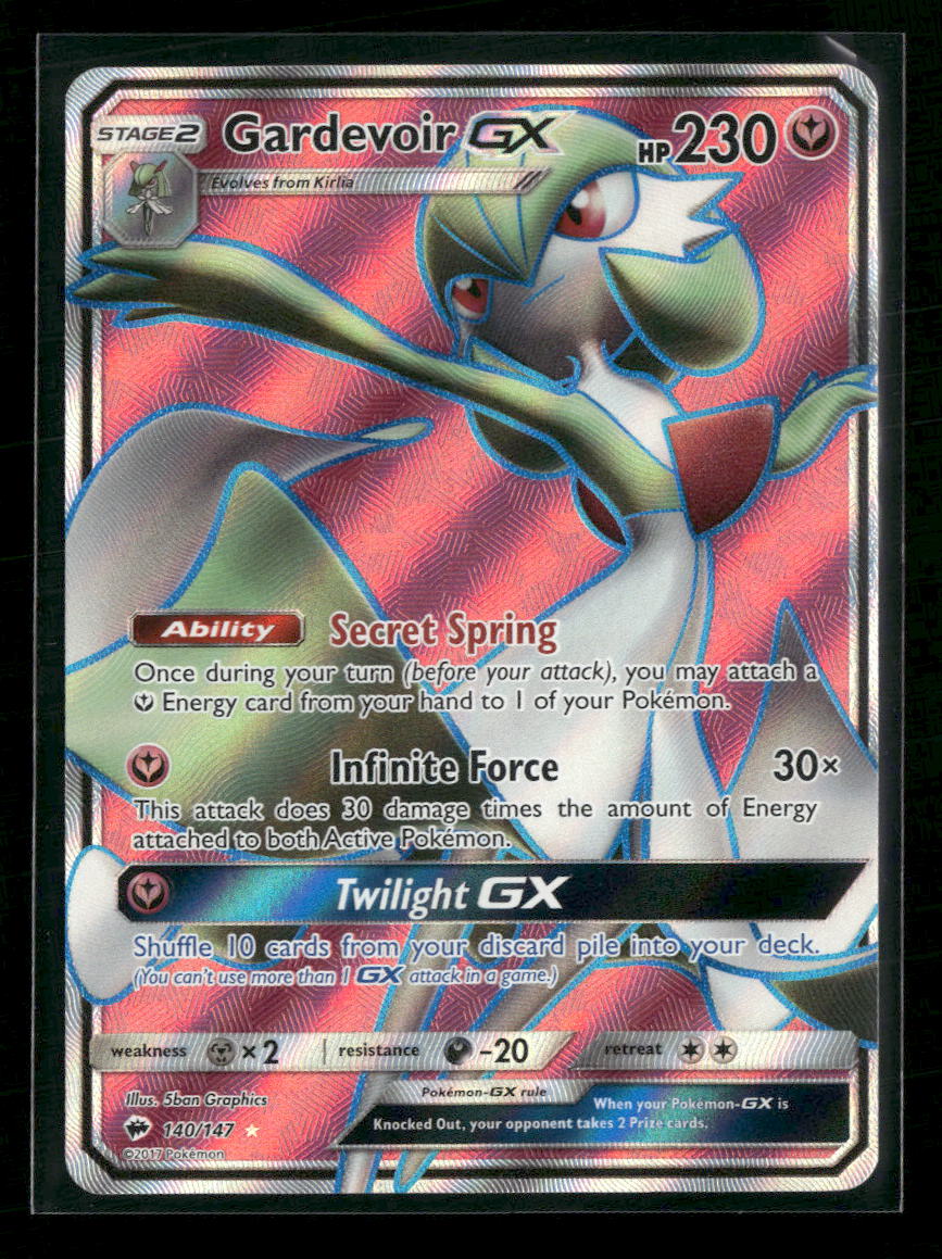 SM - Burning Shadows Gardevoir GX (Full Art) #140/147