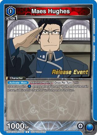 Maes Hughes (045) (UEPR/FMA-1-045) - UE09BT FULLMETAL ALCHEMIST Release Event Cards
