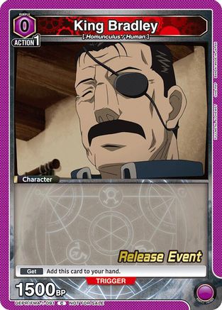 King Bradley (091) (UEPR/FMA-1-091) - UE09BT FULLMETAL ALCHEMIST Release Event Cards