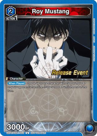 Roy Mustang (053) (UEPR/FMA-1-053) - UE09BT FULLMETAL ALCHEMIST Release Event Cards