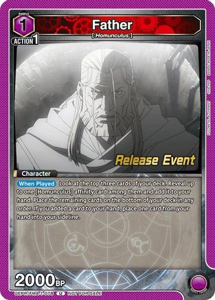 Father (078) (UEPR/FMA-1-078) - UE09BT FULLMETAL ALCHEMIST Release Event Cards