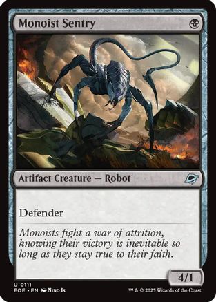 Monoist Sentry (EOE-111) - Edge of Eternities Foil