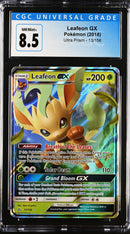 2018 Ultra Prism Leafeon GX 8.5 CGC #13/156