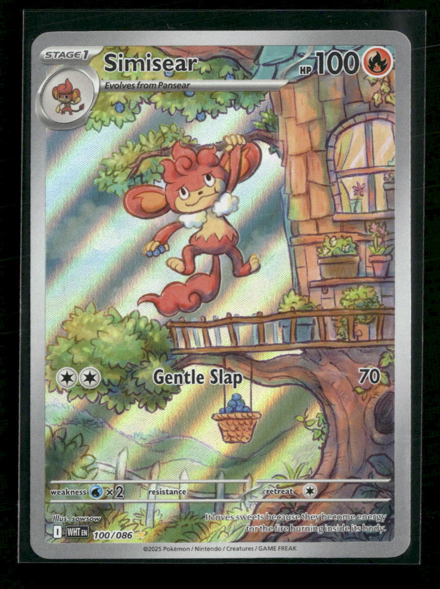 SV: White Flare Simisear #100/086