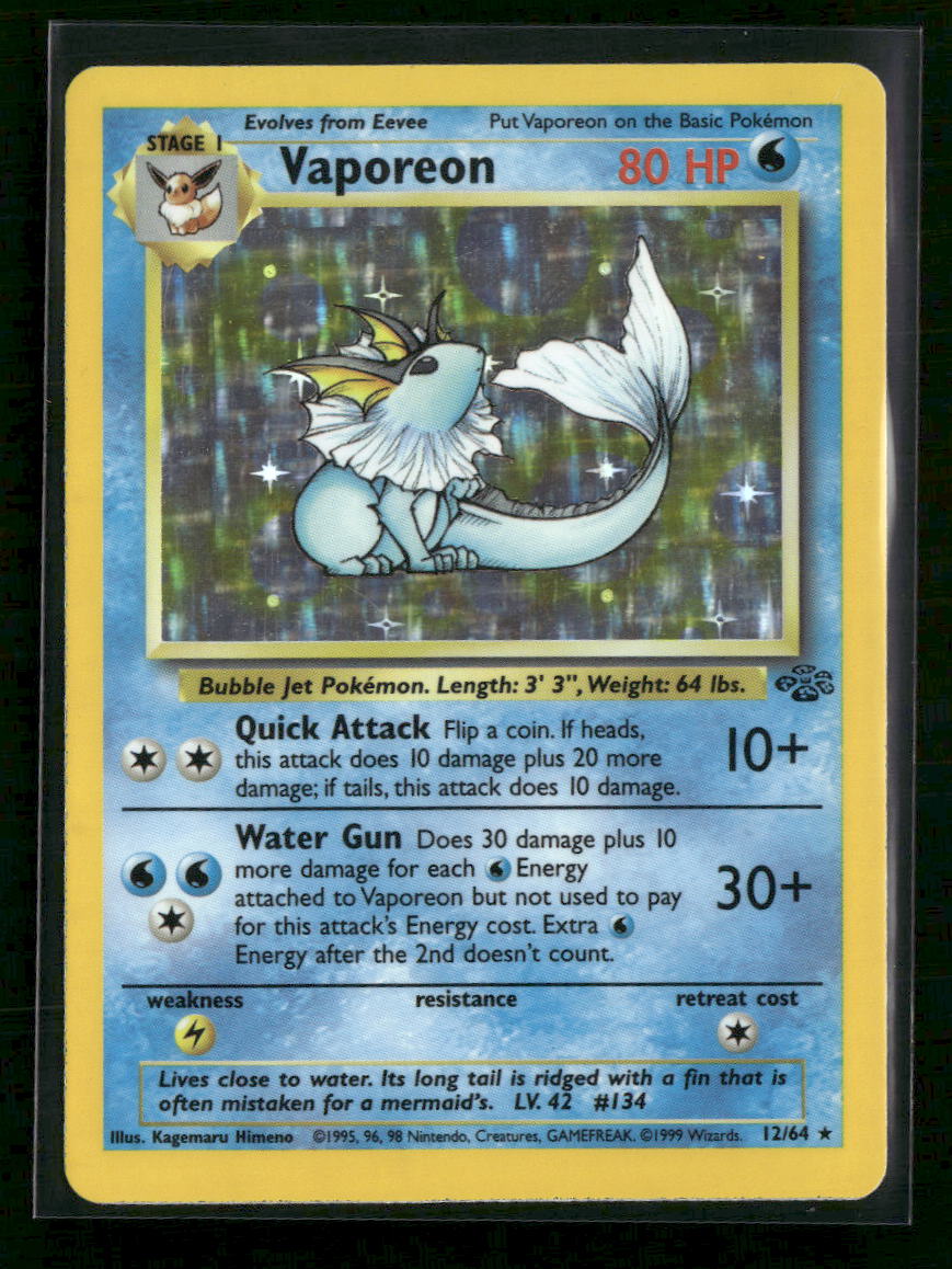 Jungle Vaporeon (12) #12/64