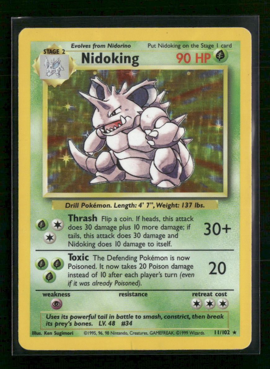 Base Set Nidoking #011/102