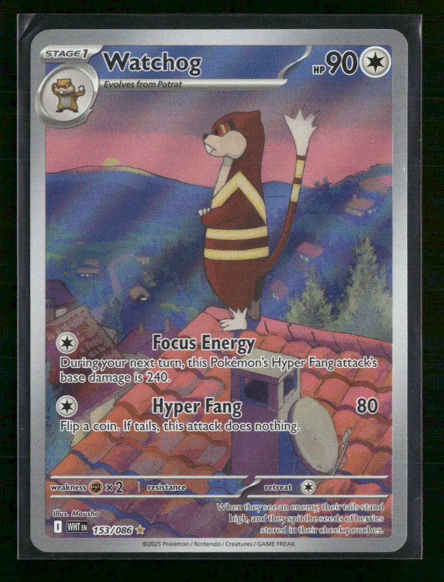 SV: White Flare Watchog #153/086