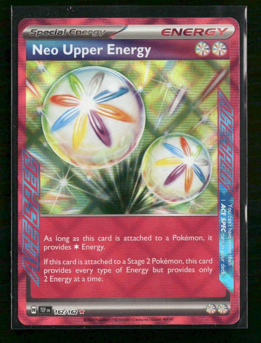 SV05: Temporal Forces Neo Upper Energy #162/162