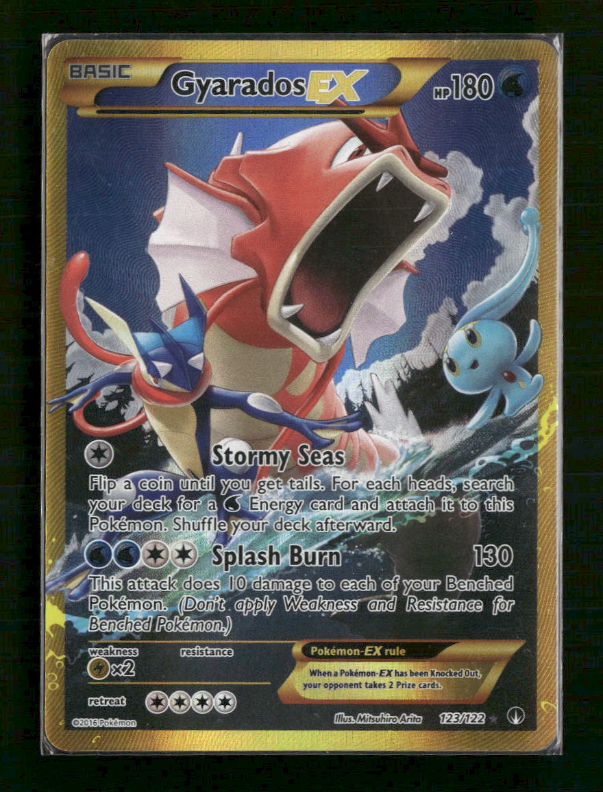 XY - BREAKpoint Gyarados EX (Secret) #123/122