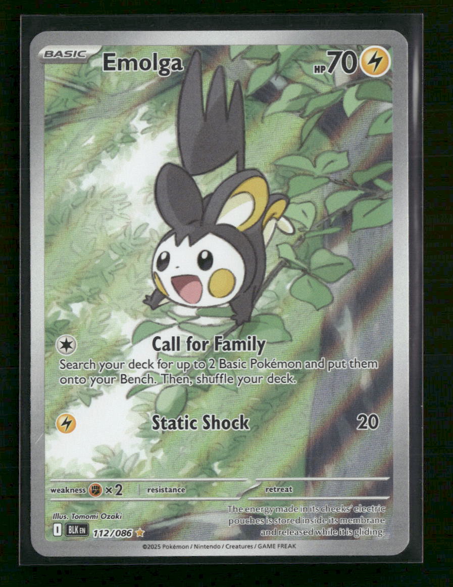 SV: Black Bolt Emolga #112/086