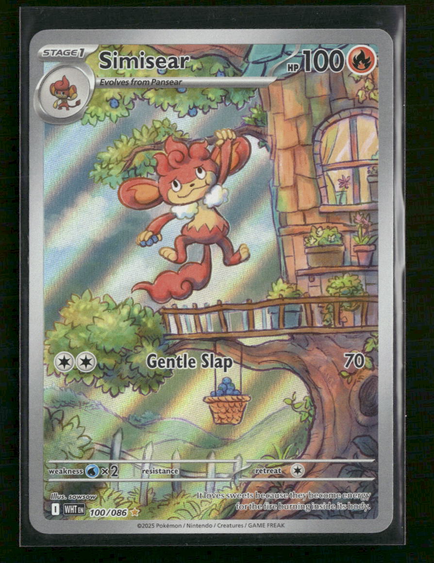 SV: White Flare Simisear #100/086