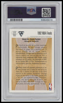 1991 Upper Deck International Spanish Michael Jordan 10 PSA #177