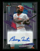 2026 Topps Finest George Foster Auto #FMA-GF