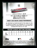 2026 Finest Mini-Diamond Refractors Jac Caglianone Rookie #201