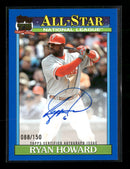 2026 Topps Baseball All-Stars Autographs Blue Ryan Howard #/150 Auto #91AS-RH