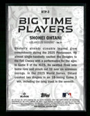 2026 Topps Flagship Collection Big Time Players Shohei Ohtani #BTP-2