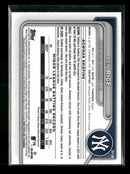 2024 Bowman Chrome Prospects Ben Rice #BCP-186