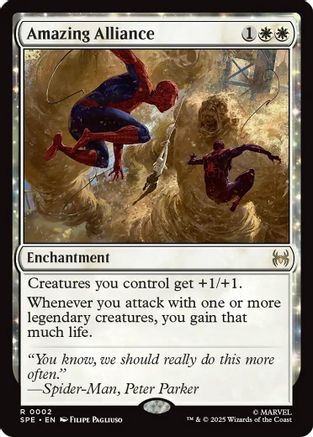 Amazing Alliance (SPE, MAR-002) - Marvel's Spider-Man: Eternal-Legal
