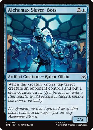 Alchemax Slayer-Bots (SPE, MAR-005) - Marvel's Spider-Man: Eternal-Legal Foil