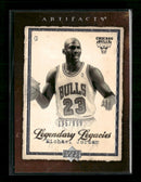 2007-08 Upper Deck Artifacts Michael Jordan #/999 #186