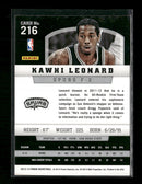2012-13 Panini Kawhi Leonard Rookie #216