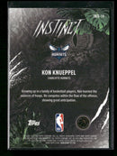 2025-26 Topps Chrome Instinct Kon Knueppel # INS-14