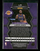 2022-23 Panini Mosaic Reactive Yellow LeBron James #98