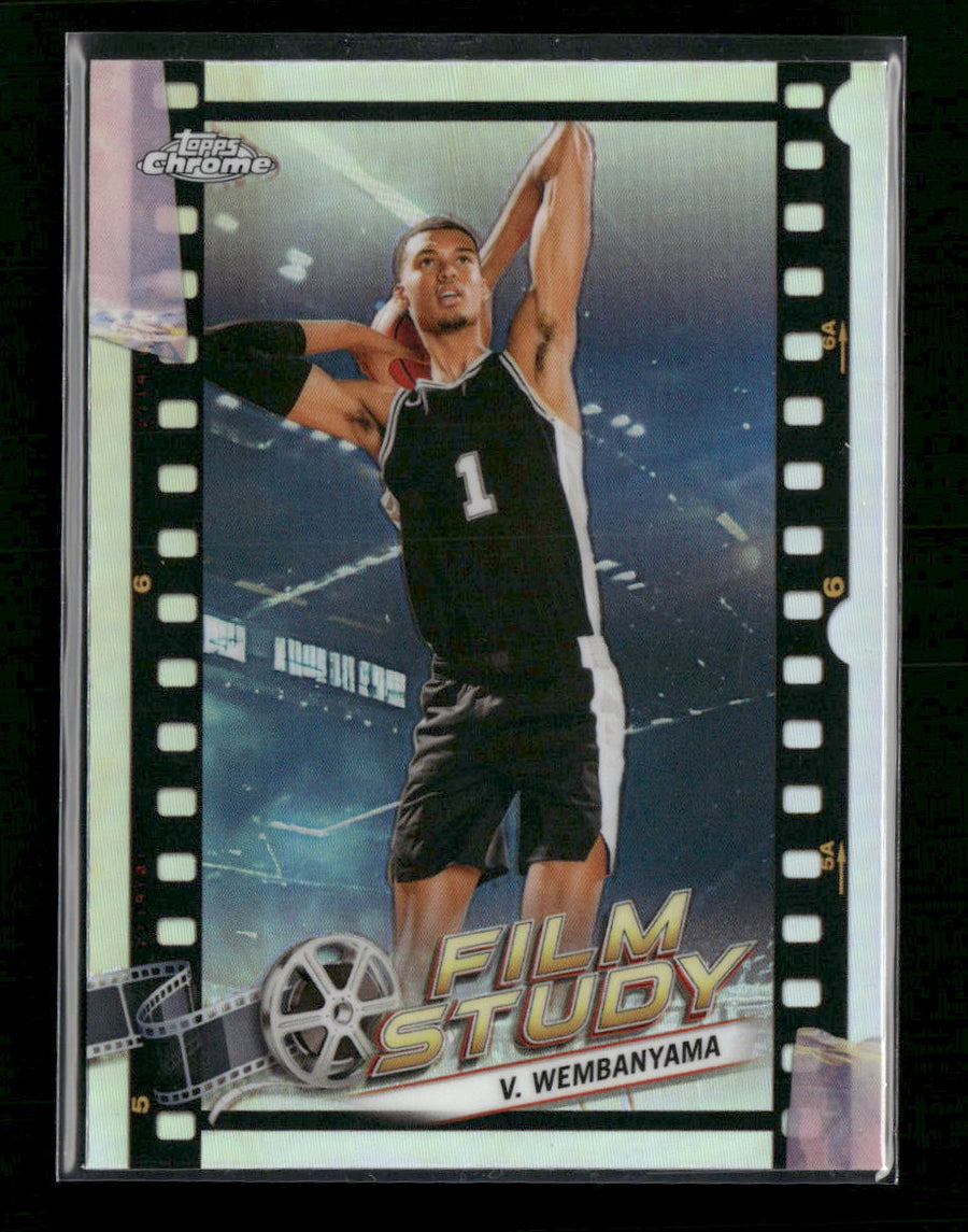 2023-24 Topps Chrome Film Study Victor Wembanyama #FS-13
