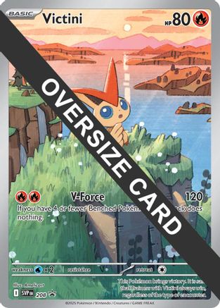 Victini 208 - Jumbo Cards Holofoil