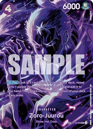 Zoro-Juurou (SP) (ST18-004) - Legacy of the Master Foil