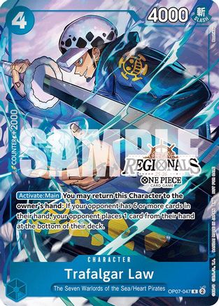 Trafalgar Law (Offline Regional Participation Pack 2025 Vol.2) (OP07-047) - One Piece Promotion Cards Foil