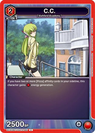 C.C. (065) (UEX03BT/CGH-2-065) - UEX03BT CODE GEASS Lelouch of the Rebellion Vol2