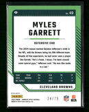 2024 Donruss Optic Orange Scope Myles Garrett #/79 #49