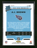 2019 Donruss Optic Holo A.J. Brown Rookie #164