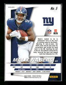 2024 Panini Prizm Prizm Flashback Rookie No Huddle Prizm Malik Nabers #5
