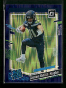 2023 Donruss Optic Purple Shock Jaxon Smith-Njigba Rookie #293