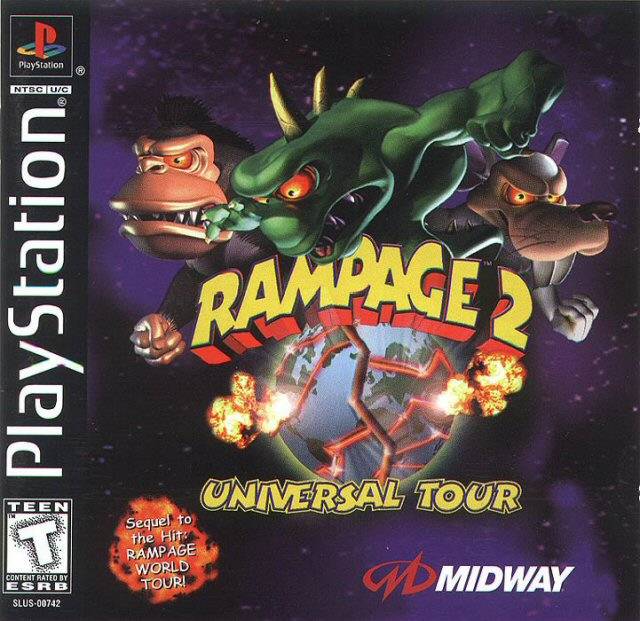 Rampage 2: Universal Tour (Playstation)