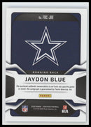 2025 Panini Certified Freshman Fabric Teal Jaydon Blue #/199 Auto #FBC-JBE