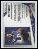2025 Panini Phoenix Rookie Phenom Jersey Blue Prizm Tyler Warren #/199 #PJY-TWN