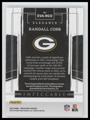 2022 Panini Impeccable Elegance Emerald Randall Cobb #/5 Auto #EVA-RCO