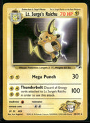 Gym Heroes Lt. Surge's Raichu #028/132