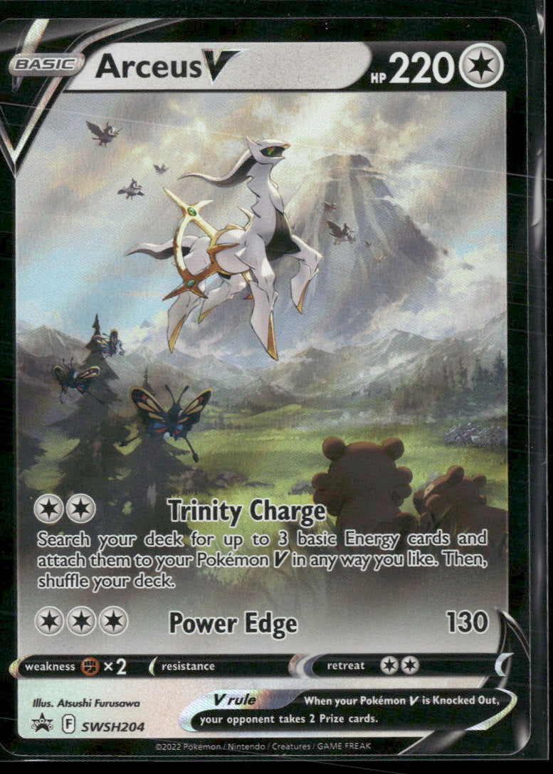 SWSH: Sword & Shield Promo Cards Arceus V #SWSH204