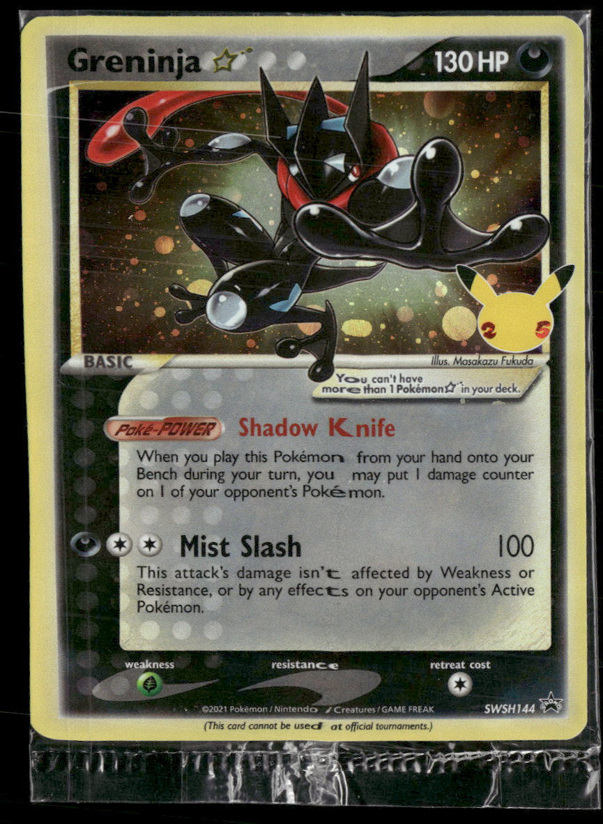 SWSH: Sword & Shield Promo Cards Greninja Star #SWSH144