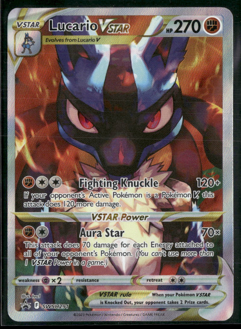 SWSH: Sword & Shield Promo Cards Lucario VSTAR #SWSH291
