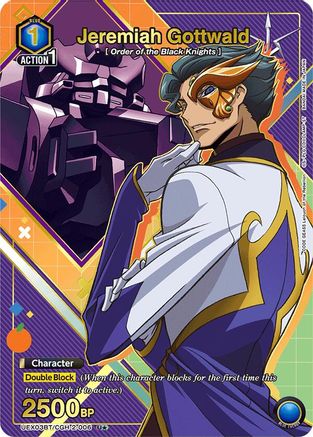 Jeremiah Gottwald (U*) (UEX03BT/CGH-2-006) - UEX03BT CODE GEASS Lelouch of the Rebellion Vol2 Foil