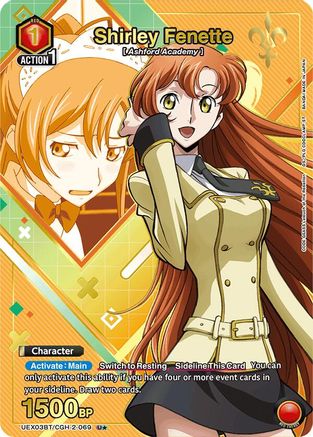 Shirley Fenette (U*) (UEX03BT/CGH-2-069) - UEX03BT CODE GEASS Lelouch of the Rebellion Vol2 Foil