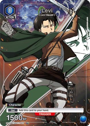 Levi (007) (C*) (UE10BT/AOT-1-007) - UE10BT Attack on Titan Foil